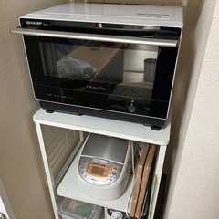 【急ぎ】レンジ台 キッチンラックの画像