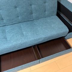 ソファーベッドの画像