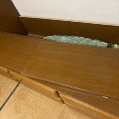 取りに来てくださる方！　収納付き　シングルベッドの画像