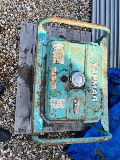 値下げ　ヤンマー発電機　ジャンク品