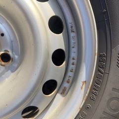 YOKOHAMA タイヤ　165/80R14 2024年製　バリ山！の画像