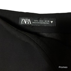 ZARA ショートパンツ　ミニスカート　黒　Sサイズ　の画像