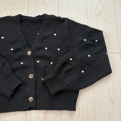 【10月3日まで】黒カーディガンの画像