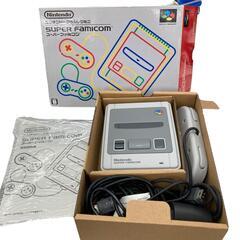 186000 現状品 Nintendo 任天堂 ニンテンドウ クラシックミニ　スーパーファミコン　通電確認済み★ CLV-301  [240927HM210125]の画像