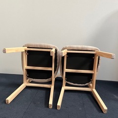 ダイニングチェア 椅子 2脚セットの画像