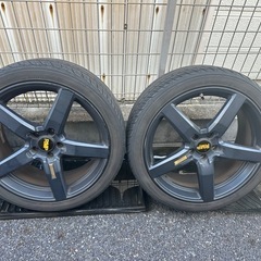 【美品格安】RMP 20インチ 4本通し 8.5J+38 YOKOHAMAタイヤの画像