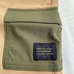 110cm子供服　はーふぱんハーフパンツの画像