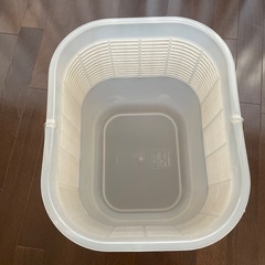 無料　無印良品　ランドリーバスケットの画像