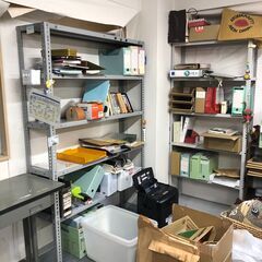 スチール書棚6個の画像