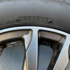 ブリジストン スタッドレス ホイール付き4本セット の画像