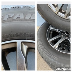 ブリジストン スタッドレス ホイール付き4本セット の画像