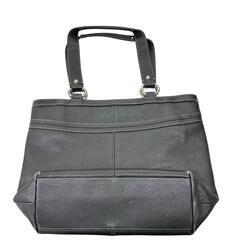186000 現状品 COACH コーチ トートバッグ レザー  F14683  ブラック [1000027774587]の画像