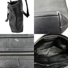 186000 現状品 COACH コーチ トートバッグ レザー  F14683  ブラック [1000027774587]の画像