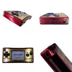 186000 現状品 Nintendo 任天堂 ニンテンドウ GAMEBOY micro ゲームボーイミクロ   OXY-001   レッド　ゴールド ファミコンカラー 20周年記念 ファミコンバージョン [250127HM150042]の画像