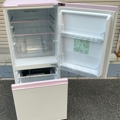 【RKGRE-570】特価！アクア/AQUA/157L 2ドア冷凍冷蔵庫/AQR-16E5(KP)/中古品/2019年製/店頭引取推奨商品/弊社近隣有料配達も可の画像