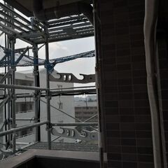 ベランダ　洗濯干し　突っ張り式の画像