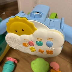 くまのプーさんえらべる回転6WAYジムにへんしんメリーの画像