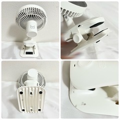 卓上扇風機　小型扇風機　首振り 充電式　KEYNICE　　の画像