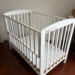 カトウジ　ベビーベッド　中古　W70D120　の画像