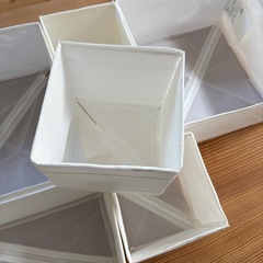 IKEA SKUBB スクッブ ボックス6点セットの画像