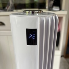 縦型 扇風機 山善の画像