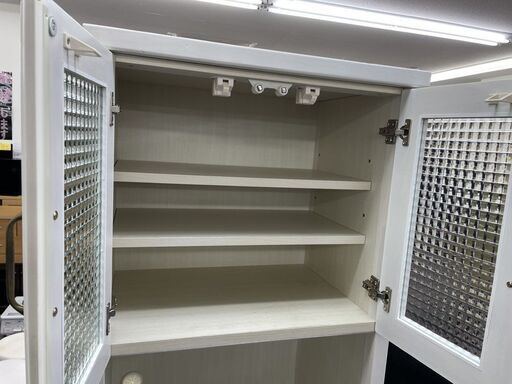ニトリ レンジボード コルテ2 幅約60ｃｍ 食器棚 ホワイト 白 レンジ台 家具  札幌市手稲区