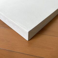 モールテックス 天板のみ 30×30cm オフホワイト ｜サイドテーブル コンクリートの画像