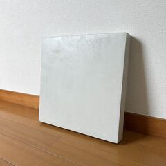 モールテックス 天板のみ 30×30cm オフホワイト ｜サイドテーブル コンクリートの画像