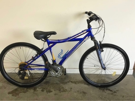 h-120岐阜発　INDICATOR/マウンテンバイク/26インチ/3×7段変速/走行確認/防犯登録あり/サドルひび割れあり/キズ、錆あり/現状品　　R610/19