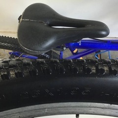 h-120岐阜発　INDICATOR/マウンテンバイク/26インチ/3×7段変速/走行確認/防犯登録あり/サドルひび割れあり/キズ、錆あり/現状品　　R610/19の画像