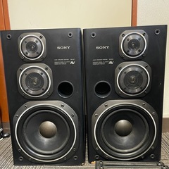 SONY ソニー　SS-AV1 ペアスピーカー オーディオ機器 音響機器 ソニー SONY ペア　キズあり　稼働OKの画像
