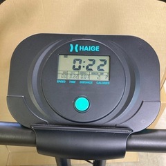 HAIGE ハイガー エアロバイク 折りたたみ式 健康器具の画像