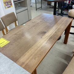 【ジャングルジャングル滋賀草津店】ジモティ来店特価!!　ダイニングセット　ナチュラル　イス×4　J-2509111の画像