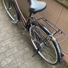リサイクルショップどりーむ荒田店　No505 自転車　シティサイクル　２６インチ　LEDライト付き♪　状態良好♪ チェーンフルカバーで長持ち♪の画像