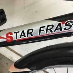 h-126△ q 岐阜発/ STAR FRASH/ 子供用自転車/ 26インチ/ 6段変速/ 走行確認/ 現状品/ R7.9/12 △の画像
