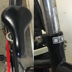 h-126△ q 岐阜発/ STAR FRASH/ 子供用自転車/ 26インチ/ 6段変速/ 走行確認/ 現状品/ R7.9/12 △の画像