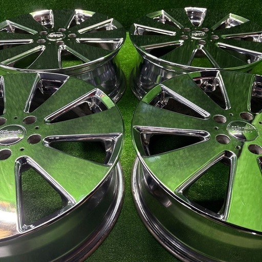 社外　18インチ　ホイール　WARWIC CE0 ワーウィック　18×7J +48 PCD114.3 5H ハブ72 比較的綺麗　S50722E902
