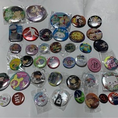 缶バッチ 大量 100個セット の画像