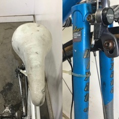 h-127△ q 岐阜発/ MIYATA/ SPLINE/ ロードバイク/ 2×7段変速/ 自転車/ 走行確認/ タイヤ側面劣化あり/ 現状品/ 管08u/ R7.9/12 △の画像
