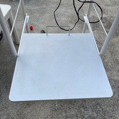 コンセント付き　レンジ台　レンジボード　キャスター付き　【48×40×90】の画像