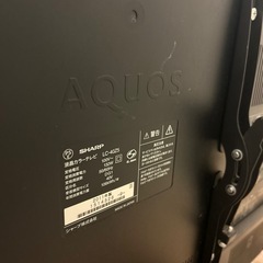 SHARP AQUOS2011年製テレビの画像