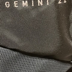 ノースフェイスリュック　黒Gemini 22 の画像