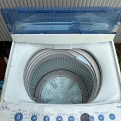 haier 洗濯機　5.5kgの画像