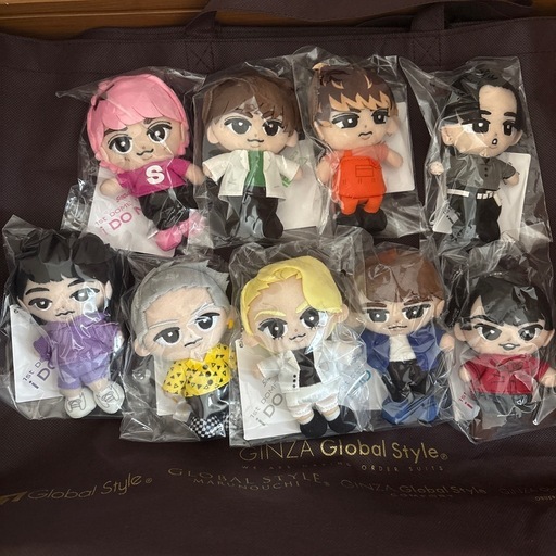 すのチル　ぬいぐるみ　ぶら下がりシリーズ　ちびぬい　Man