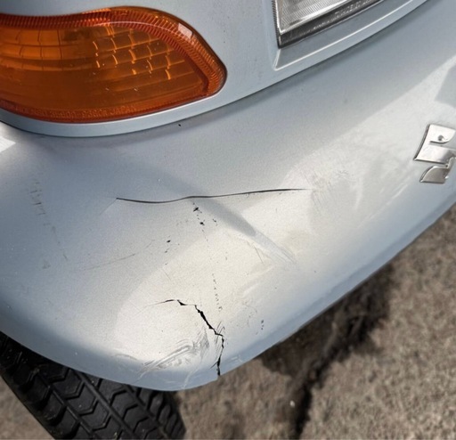 h-129△ q 岐阜発/ スズキ/ セニアカー/ ET4D/ シルバーカー/ 実動/ 走行確認/ フロント割れあり/ 現状品/ R7.6/10 △