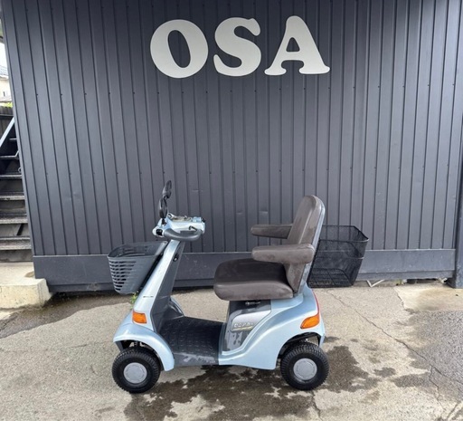 h-129△ q 岐阜発/ スズキ/ セニアカー/ ET4D/ シルバーカー/ 実動/ 走行確認/ フロント割れあり/ 現状品/ R7.6/10 △