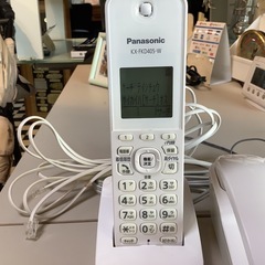 【リサイクルサービス八光】パナソニック  電話機 ホワイト VE-GD27-W [子機1台]の画像