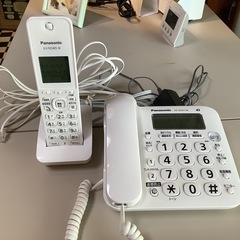 【リサイクルサービス八光】パナソニック  電話機 ホワイト VE...