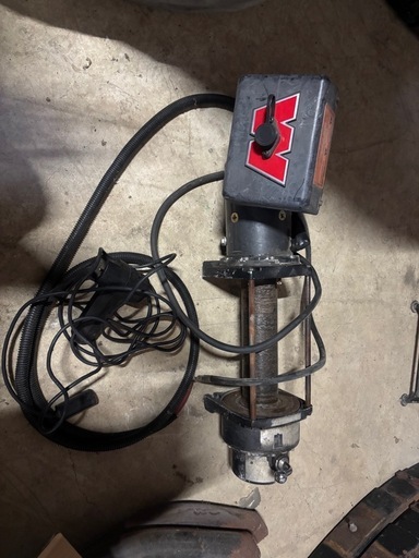 warnウインチ　M8000 改造済み　ランクル　サファリ