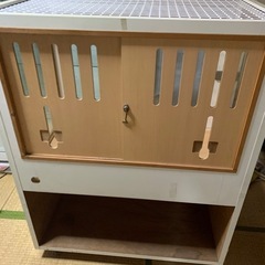 ペットケージ ガラスケージ 収納  ゲージの画像